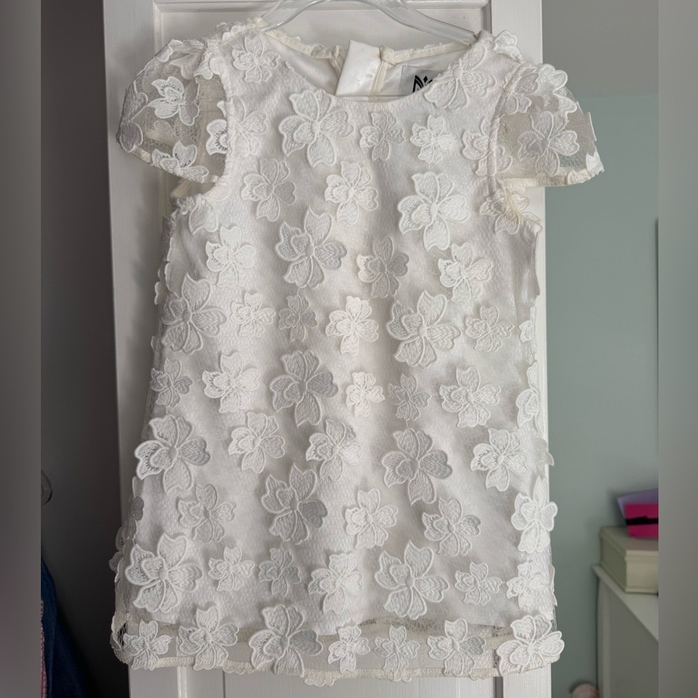 White Lace Flower Girl Dress | 4t